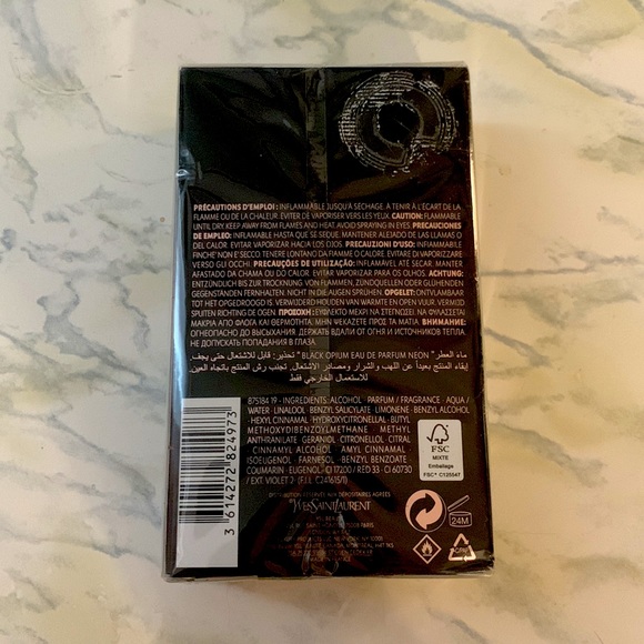 YSL Black Opium Eau de Parfum Neon 75ml, 2.5 fl. oz - Picture 2 of 2